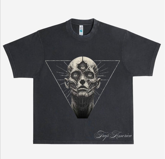 Keep Yo 3RD Eye Open Vintage Grey T-Shirt