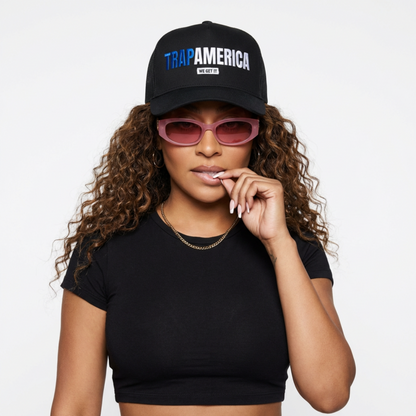 TrapAmerica Trucker Hat - Blue
